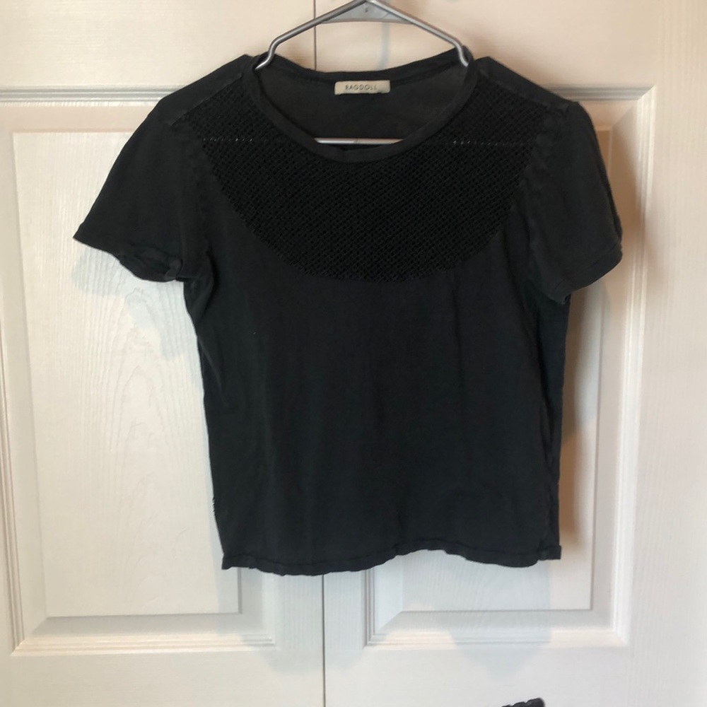 RAGDOLL Mesh Cropped Tee